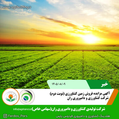 مزایده فروش زمین
